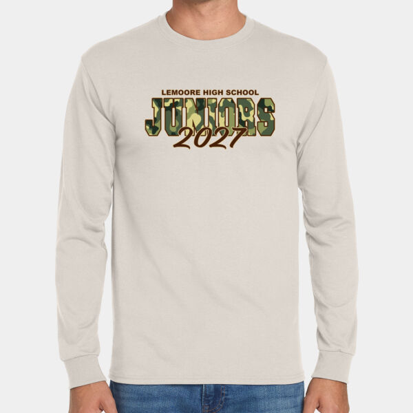 Juniors - Class of 2027 - Unisex 50/50 Long Sleeve Tee Thumbnail