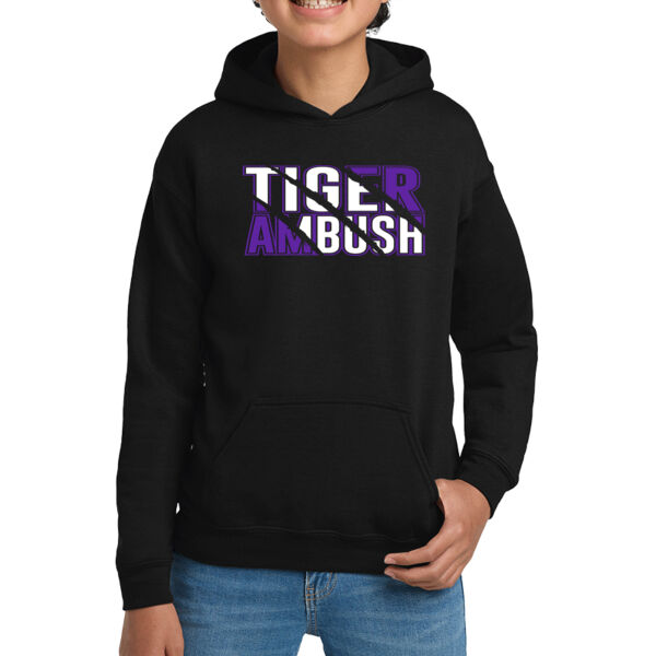 Youth Tiger Ambush Hooded Sweatshirt Thumbnail