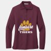 Ladies Silk Touch Long Sleeve Polo Thumbnail