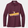 Ladies Silk Touch Long Sleeve Polo Thumbnail