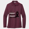Ladies Silk Touch Long Sleeve Polo Thumbnail
